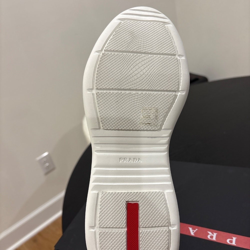 Prada America's Cup biker fabric sneakers - Picture 5 of 8